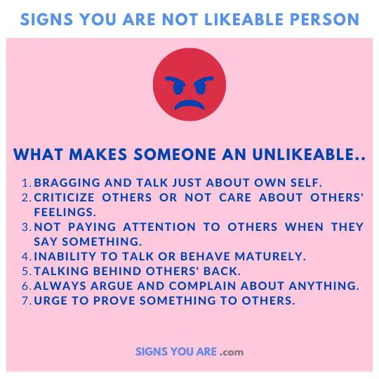 What makes someone an unlikeable